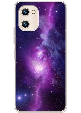 Чохол силіконовий з картинкою на umidigi g1 (космос)