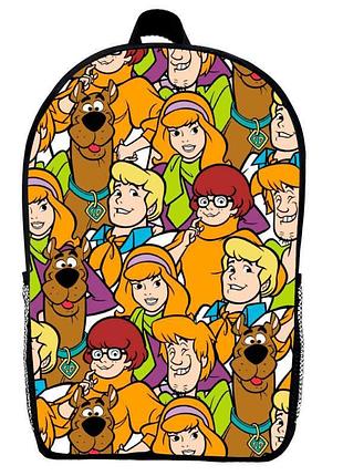 Рюкзак скубі ду (school gear bag sd 02) чорний, 39 х 27 х 14 см