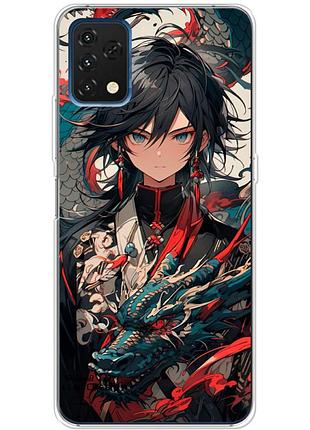 Чехол силиконовый с картинкой на umidigi a11s (аниме, anime)
