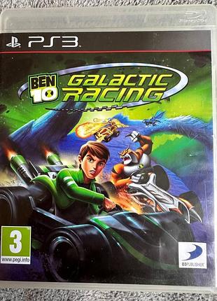 Ben 10 galactic racing,eng,б/у, ps3 playstation 3