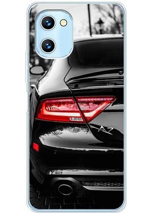 Чохол силіконовий з картинкою на umidigi c1 max (машина, audi a7)