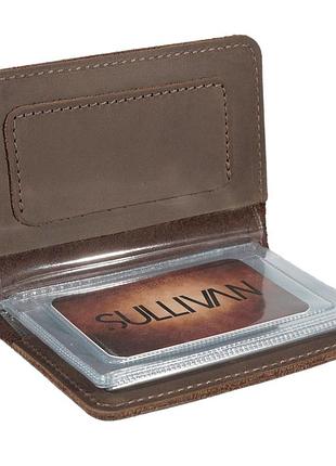 Обкладинка для документів посвідчень водія sullivan odd1(5) оливкова
