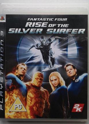 Fantastic four: rise of the silver surfer, б/у, английская версия - диск для playstation 3