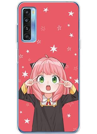 Чохол силіконовий з картинкою на tcl 20l plus (аніме, anime)