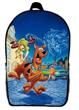 Рюкзак скубі ду (school gear bag sd 03) чорний, 39 х 27 х 14 см