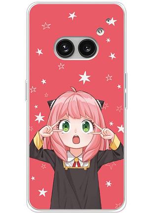 Чехол силиконовый с картинкой на nothing phone (2a) (аниме, anime)