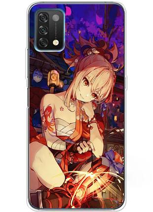 Чехол силиконовый с картинкой на umidigi a11 (аниме, anime)