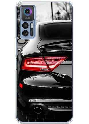 Чохол силіконовий з картинкою на tcl 30 (машина, audi a7)