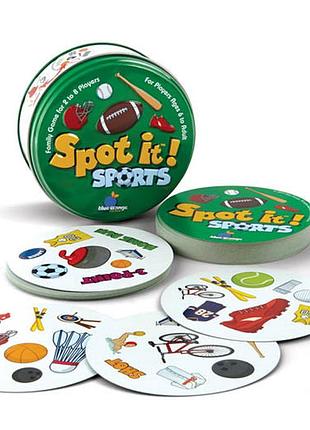 Настільна гра spot it! sports, dobble! (доббль спорт)! + українською правила