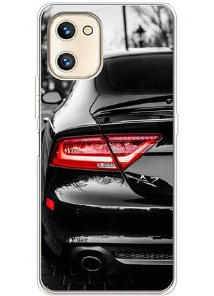 Чохол силіконовий з картинкою на umidigi f3 se (машина, audi a7)