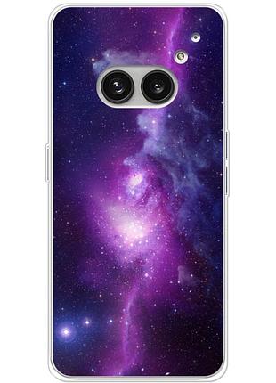 Чехол силиконовый с картинкой на nothing phone (2a) (космос)
