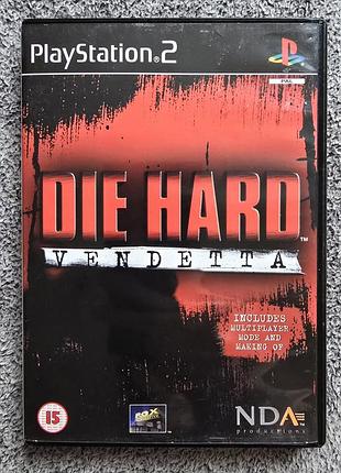 Die hard: vendetta ,лицензия,eng,б/у, ps2 playstation 2