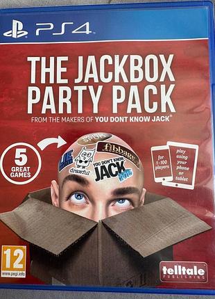 The jackbox games party pack , английская версия,б/у, playstation 4,5 (ps4,5) пс4,5