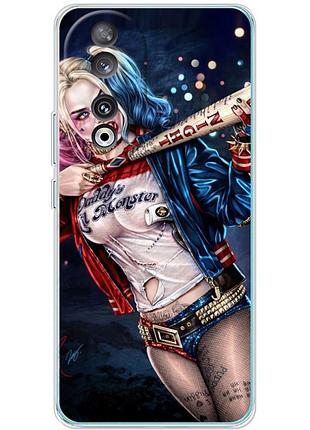 Чехол силиконовый с картинкой на huawei honor 90 (харли квинн, harley quinn)