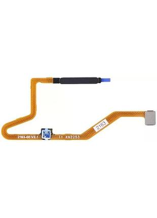 Шлейф xiaomi redmi note 12 pro 5g, redmi note 12 pro+ 5g, poco x5 pro з сканером відбитків пальців, black