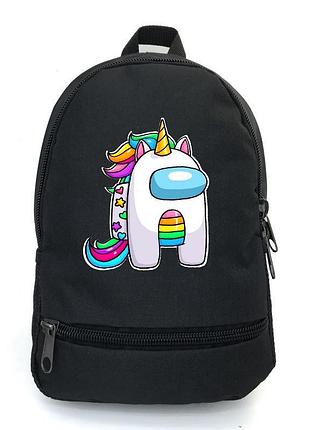 Рюкзак big амонг ас school bag (among us -014) черный (43 х 30 х 17 см)