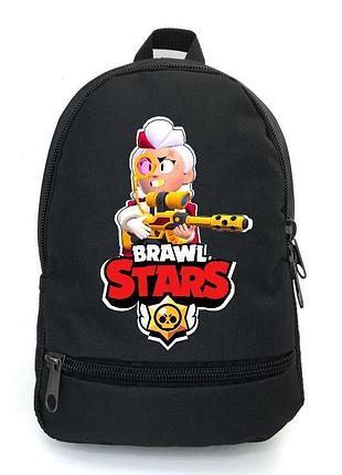 Рюкзак big бравл старс белль school bag (bs -041) черный (43 х 30 х 17 см)