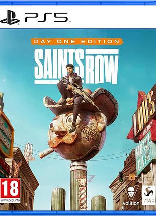 Saints row day one edition (includes saints row idols face sca , русская версия,новая, playstation 5 (ps5) пс5
