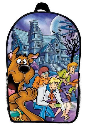 Рюкзак скубі ду (school gear bag sd 04) чорний, 39 х 27 х 14 см