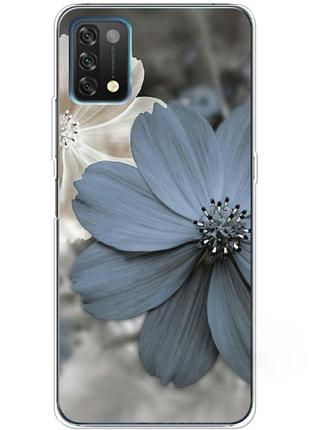 Чехол силиконовый с картинкой на umidigi a11 (цветок гербера)