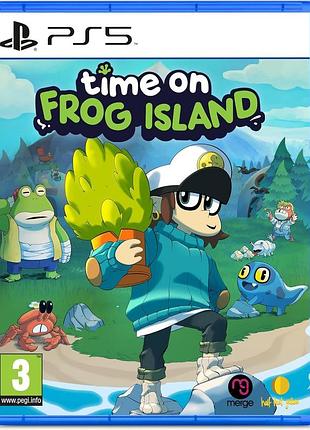 Time on frog island ,eng,новая, playstation 5 (ps5) пс 5