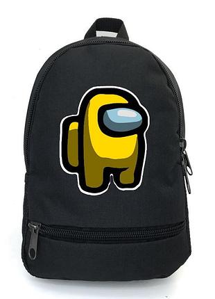 Рюкзак big амонг ас school bag (among us -09) черный (43 х 30 х 17 см)