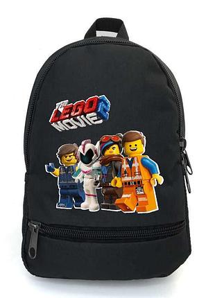 Рюкзак big лего school bag (lego - 06) черный (43 х 30 х 17 см)
