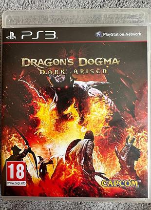 Dragon`s dogma: dark arisen,eng,б/у, ps3 playstation 3
