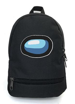 Рюкзак big амонг ас school bag (among us -02) черный (43 х 30 х 17 см)