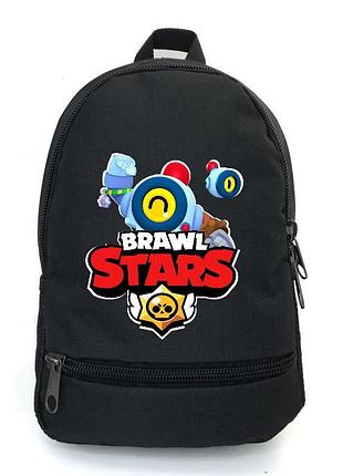 Рюкзак big бравл старс нани school bag (bs -046) черный (43 х 30 х 17 см)