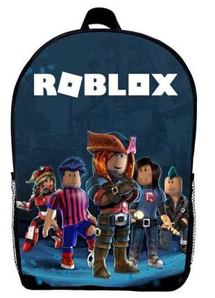 Рюкзак роблокс (school gear bag roblox 04) черный, 39 х 27 х 14 см