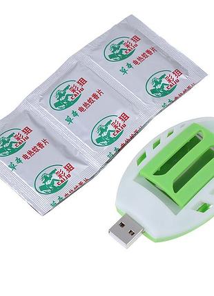 Фумигатор usb с пластинами для защиты от насекомых