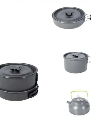 Туристический набор посуды cooking set ds-308 (16)