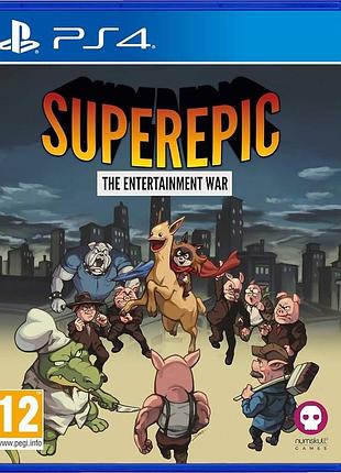 Superepic: the entertainment war , английская версия,новая, playstation 4,5 (ps4,5) пс4,5