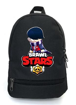 Рюкзак big бравл старс эдгар school bag (bs -04) черный (43 х 30 х 17 см)