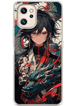Чохол силіконовий з картинкою на umidigi f3s (аніме, anime)