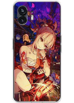 Чохол силіконовий з картинкою на nothing phone (2) (аніме, anime)
