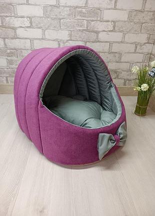 Будинок "кошик", спальне місце, лежанка для тварин (собак, котиків) 530, 510