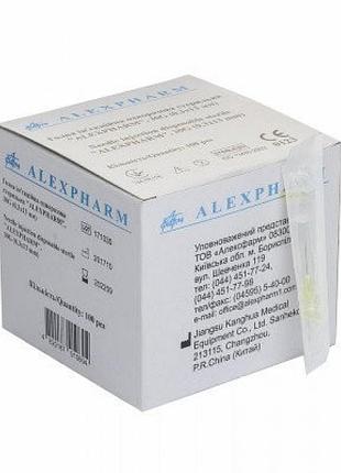 Игла инъекционная одноразовая стерильная "alexpharm", 30 g (0,3*13 мм)