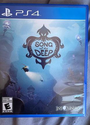 Song of the deep , английская версия,б/у, playstation 4,5 (ps4,5) пс4,5