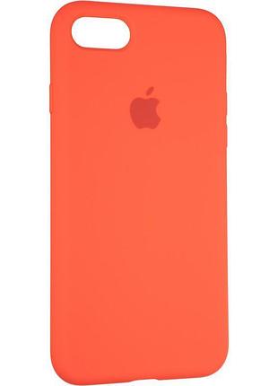 Чехол fiji silicone case для apple iphone se 2022 бампер накладка full soft red
