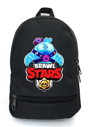 Рюкзак big бравл старс скуик school bag (bs -039) черный (43 х 30 х 17 см)