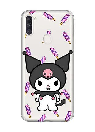 Прозрачный чехол на samsung galaxy a11 куроми (принт 390)