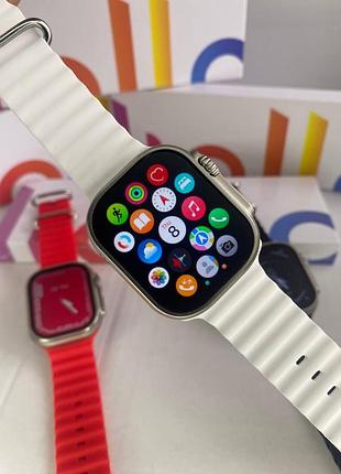 New!! hello watch series 3+ (plus) h14 ultra+ смарт часы ультра 49 мм с контактами та фото альбомом
