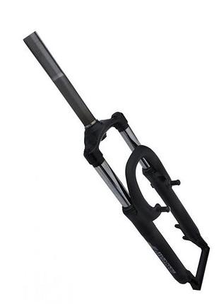 Вилка 26" avanti av-168 disk / v-brake 1" чорний (av-168-26-1-bl)