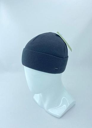 Шапка мужская зимняя котоновая grox чернаая