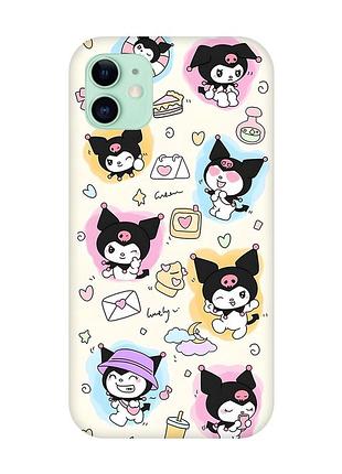 Чохол на apple iphone 11 (6,1) куромі (принт 389)