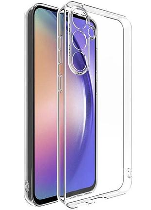 Противоударный прозрачный силиконовый чехол на для samsung a14