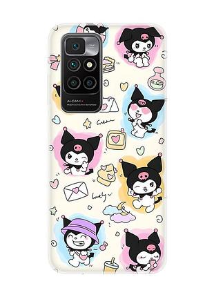 Чехол на xiaomi redmi 10/10 (2022) куроми (принт 389)