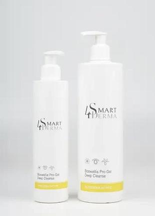 Интенсивный очищающий гель с босфелией для жирной кожи smart4derma acne derm active 500 мл